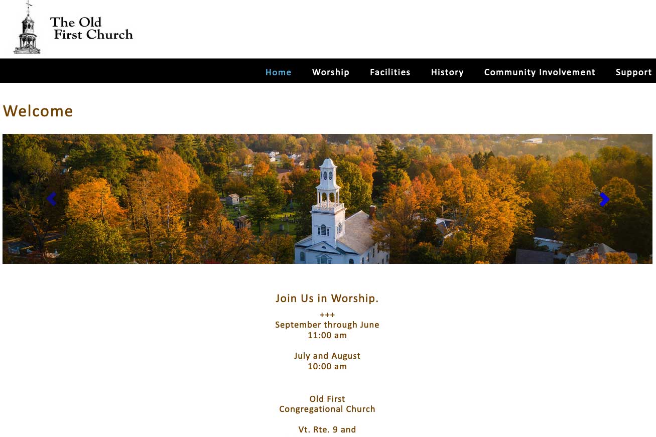 The Old First Church The Old First Church